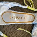 l*space L* Blue/Yellow/White Lennox String Bikini Swim Bottom. Size Small New! NWT Photo 10