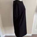 Bobeau  Black Crepe Bar Back Dress Size Small Photo 9