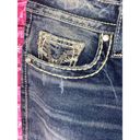 Vigoss Ladies‎  Heritage Fit Boot Cut Embellished Bling Y2k Jeans Size 6 Photo 3