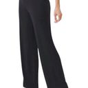 Sweaty Betty Black High Rise Wide Leg Yoga Lounge Pull-On Trouser Pants Photo 0