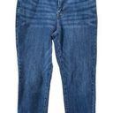 Talbots  High Waist Straight Leg Modern Ankle Denim Jeans Blue Womens Size 4 Photo 0