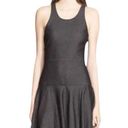 Rag and Bone  Size 6 Enigma Dress Fit n Flare Drop Waist Black Mini Sleeveless 1470 Photo 9