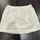 white mini cargo skirt Size L Photo 2