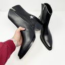 Krass&co NEW Thursday Boot . Country Star Black Ankle Zipper Western Booties US 6.5 Photo 7