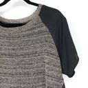 Kardashian Kollection  Top Women's Size Medium Blouse High Low Sheer Scoop Neck Photo 2