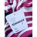 Free People NWT  x Skin By SAME Burgundy Zebra Bikini Top Size XL Photo 2