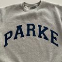 PARKE Varsity Crewneck Sweatshirt Photo 1