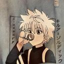 Killua  x Hunter by Dabub-art Yoshihiro Togashi Denim Jacket White Hoodie Photo 5