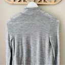 Rebecca Taylor  Open Front Fringe Cardigan Gray Sz XS Photo 4