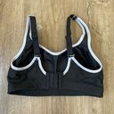 Wacoal  padded bra black with white trim Women’s size 32DD Photo 4