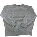 New Look  Sweatshirt Womens 4 Grey Marled Crewneck Long Sleeve Pullover Cotton Photo 0