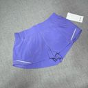 Lululemon  Hotty Hot High Rise Athletic Shorts Dark Lavender Purple 12 Nwt Photo 4