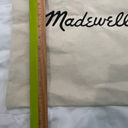 Madewell  Do Well Canvas Tote Bag  Cream 15 X 15 Photo 3