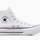 Converse White Chuck Taylor All Star Platform Canvas High Top Photo 0