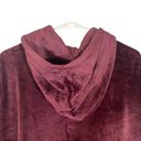 32 Degrees Heat 32 Degree Heat Wine Hooded Heavy Lounge Cozy Sleepwear Snuggy Robe Women Sz S/M Photo 6