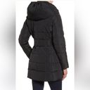 Cole Haan  Signature Hooded Down & Feather Jacket Parka Coat Black XS Photo 1