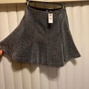 EXPRESS NWT  Silver Metallic Criss Cross Cut-Out
Crop Тор S and Matching skirt 2 Photo 4