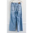 American Eagle Dreamy Drape Super High Rise Cargo Wide Leg Baggy Jeans Photo 7