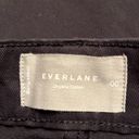 Everlane  Women’s The Organic Wide Leg Pant in black Size 00 NWT Photo 7