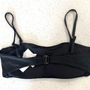 ANDIE  Swim The Bora Bora Bikini Top Black Size Medium Photo 1