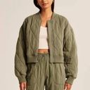 Abercrombie & Fitch Quilted Bomber Jacket Photo 0