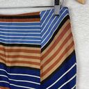 J. McLaughlin ‎ Indigo Montecito Striped Pencil Skirt Size 4 Career Classic Photo 2