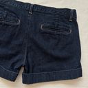 J Brand Dark Wash Indigo Cuffed Cotton Jean Shorts Size 29 Photo 7