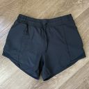 CRZ Yoga  Black Athletic Shorts ~ Brief Lined ~ Zippered Pockets ~ Size XS Photo 2