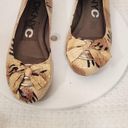 DKNY  Bianca Snake Embossed Buckle Ribbon Round Toes Flats Size 7.5 Photo 6