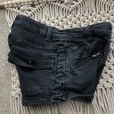 Free People Black Lace-up Shots Size 25 Photo 8