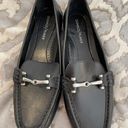 Donald Pliner Donald J. Pliner Black Filo Bit Loafer Flats -7.5  Photo 6