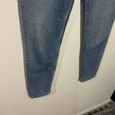 RE/DONE New  90s High-Rise Ankle Crop Jeans In Mid 90s Wash Button Fly Size 25 Photo 3