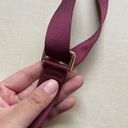 Lululemon Camera Crossbody Bag 2L Quilted Velour- Wine Berry/Gold Photo 4