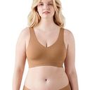 Krass&co True &  Women's True Body Lift V Neck Bra with Soft Form Band Bronzed Small Photo 0