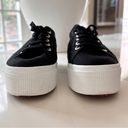 Superga  2790 Black Platform Sneakers Photo 11