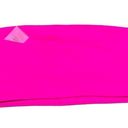 Good American  Womens 0 Swimwear Swim Bikini Top Hot Pink Strapless Bandeau NWT Photo 1