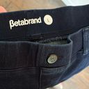 Betabrand  Straight Leg Pull On Jeans Womens Large Stretch Dark Wash Travel Photo 3