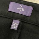 NYDJ  black cropped leggings size 22W Photo 4