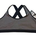 infinity Four Laps  Sports Bra Graphite Black XL New Photo 0