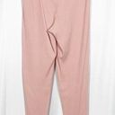 Anthropologie  X Daily Practice High Rise Ribbed Joggers: Blush Pink Photo 1