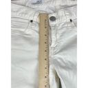 Gap  Jeans Womens 26‎ White 1969 Cropped Perfect Boot Preppy Stretch Photo 6