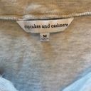 Cupcakes and Cashmere  Grey Cowl Neck Tank Top Size Medium Photo 5