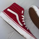 Vans Red High Tops Photo 1