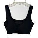 Madewell NWT  MWL Flex Square-Neck Sports Bra Black Size XS Photo 6