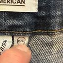 Good American  Good Straight Medium Wash Denim Jeans, Size 15/33 Photo 5