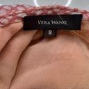 Vera Wang  Original Line Silk Print Maxi ruffle Dress Photo 9