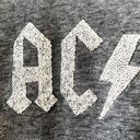 Lane Bryant  Gray ACDC Band Graphic Sweatshirt Tunic Photo 3