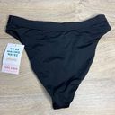 Daisy NWT Dippin 's High Waisted Cheeky Bikini Bottoms Black Size Small Photo 5