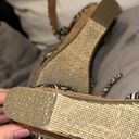 Toms Aztec Casual Wedges Sandals High Heels Photo 7