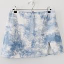 Beginning Boutique Laura Mini Skirt in Tie Dye Denim Photo 10